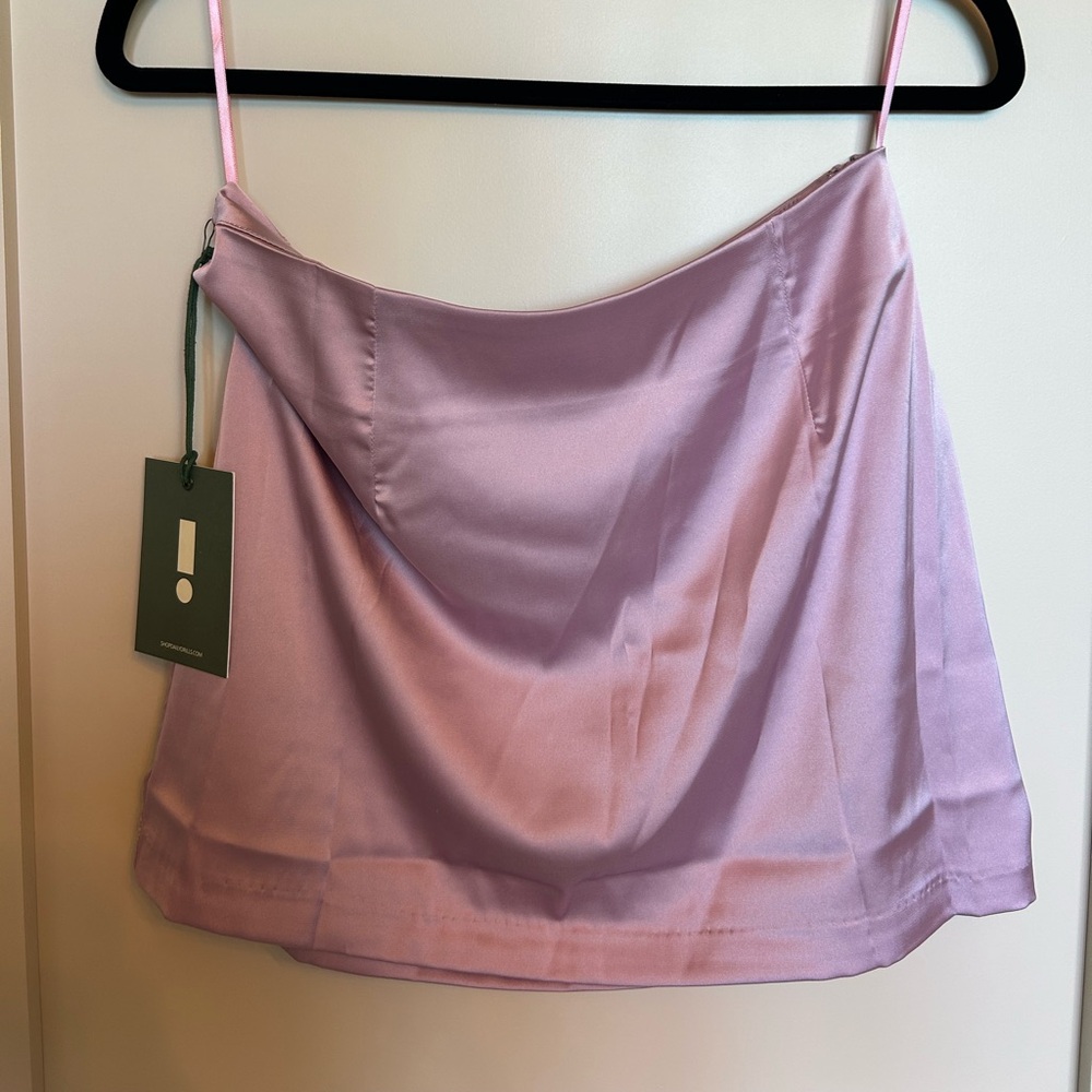 NWT Daily Drills Silky Mini Skirt - M